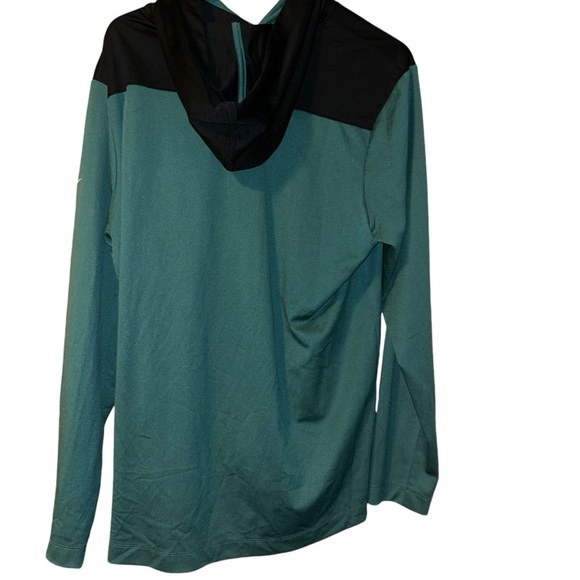 Men's Nike Green NFL Philadelphia Eagles Fan Gear Pullover Hoodie XL Extra Large - Picture 2 of 3